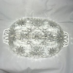 EAPC, Anchor Hocking divided relish dish.